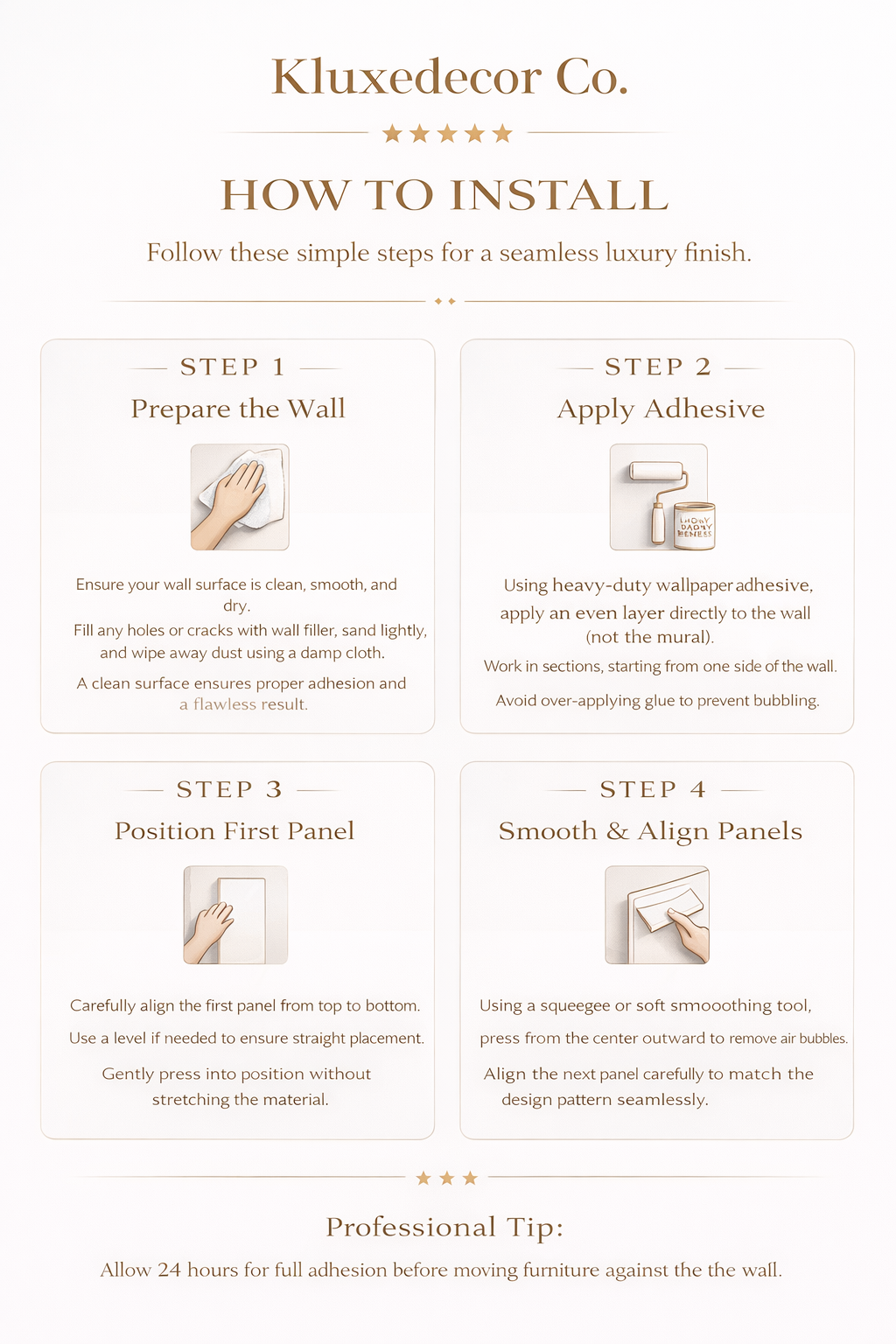 Custom 3d floral silk wallpaper